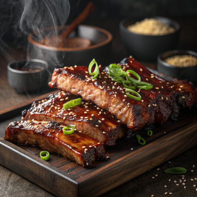 Korean BBQ Style Moi Moi Sauce Ribs