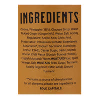 Moi Moi Sauce Pineapple & Ginger